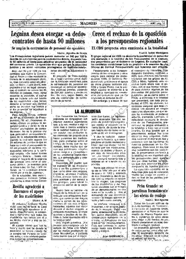 ABC MADRID 09-11-1988 página 33