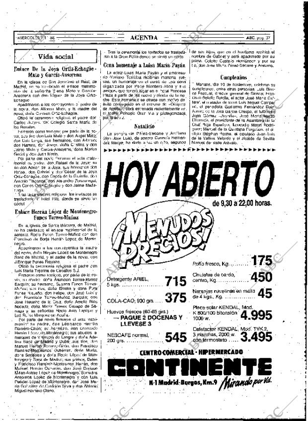 ABC MADRID 09-11-1988 página 37