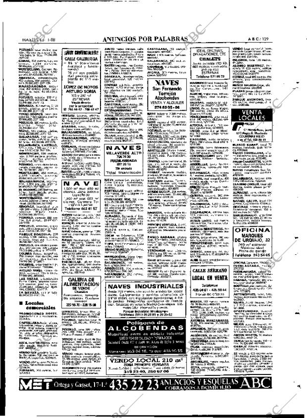 ABC MADRID 15-11-1988 página 129