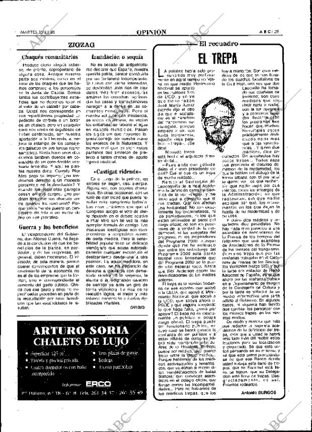 ABC MADRID 15-11-1988 página 29