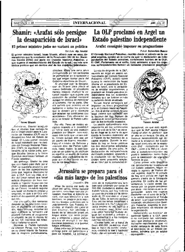 ABC MADRID 15-11-1988 página 41