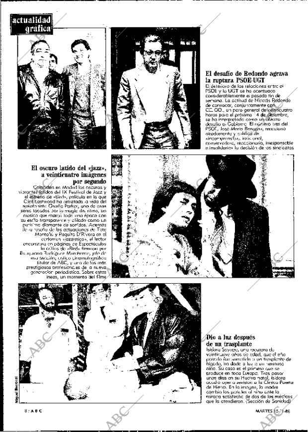 ABC MADRID 15-11-1988 página 8