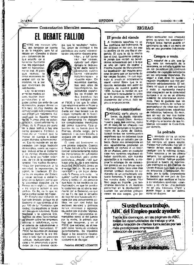 ABC SEVILLA 19-11-1988 página 24