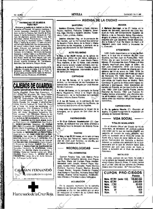ABC SEVILLA 19-11-1988 página 46