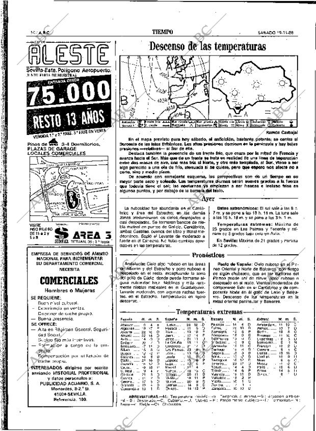 ABC SEVILLA 19-11-1988 página 50