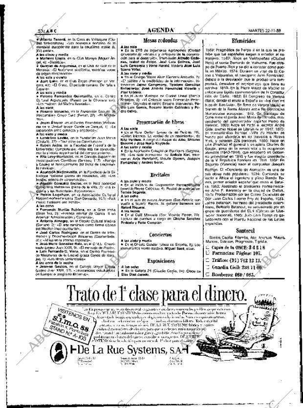 ABC MADRID 22-11-1988 página 50