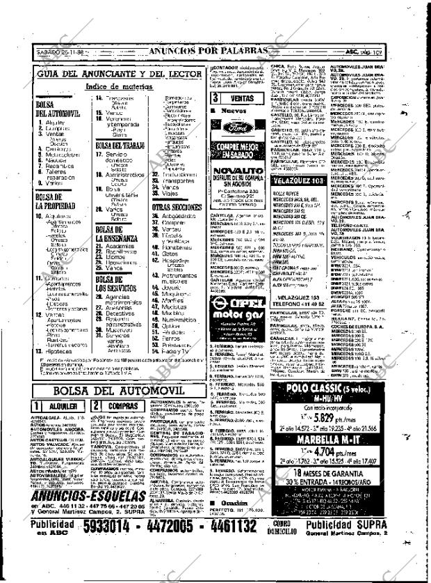 ABC MADRID 26-11-1988 página 109