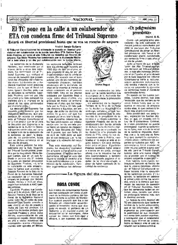 ABC MADRID 26-11-1988 página 23