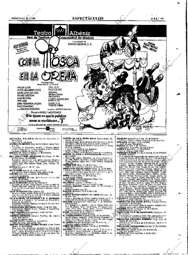 ABC MADRID 30-11-1988 página 107