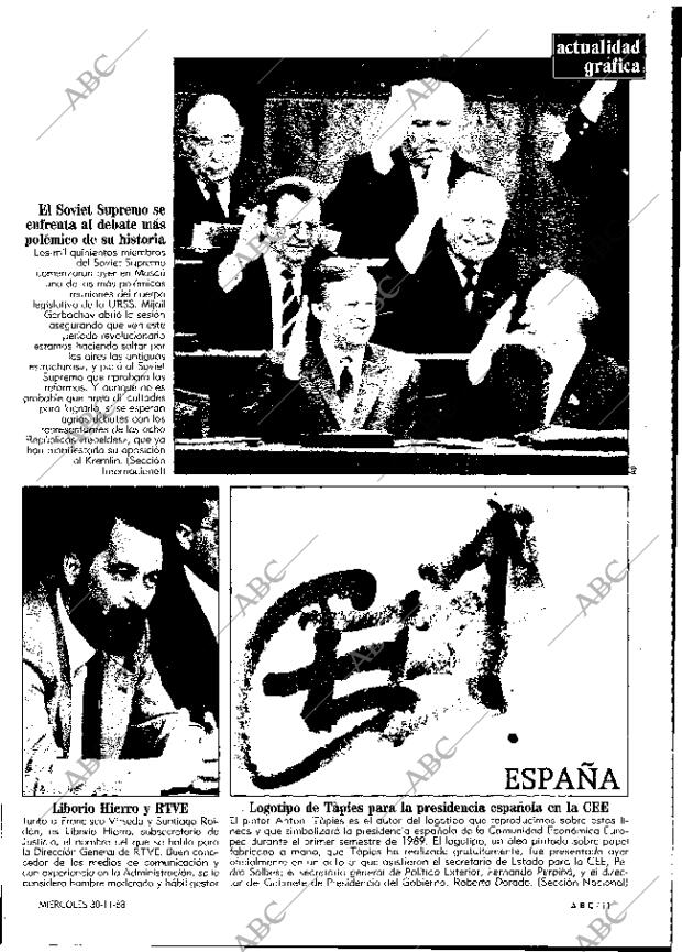 ABC MADRID 30-11-1988 página 11