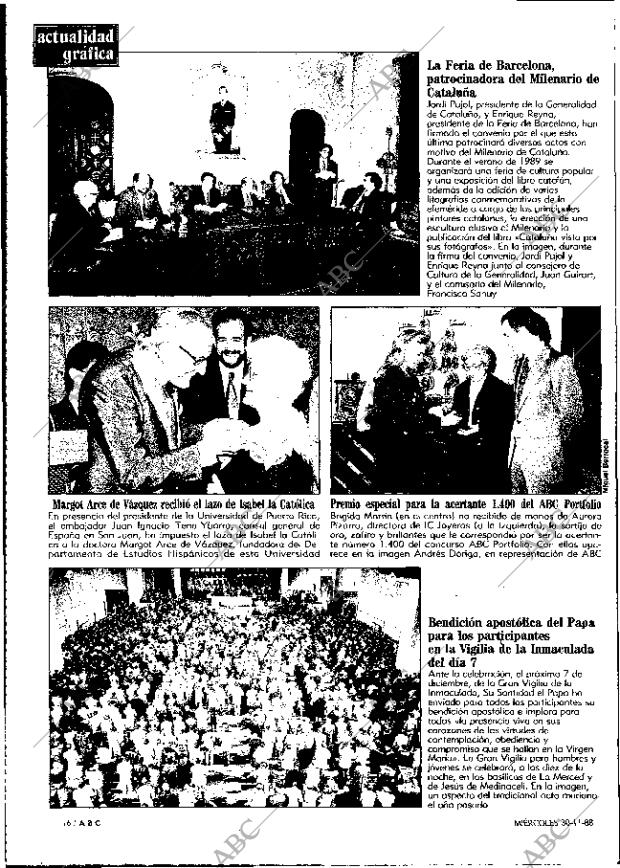 ABC MADRID 30-11-1988 página 16