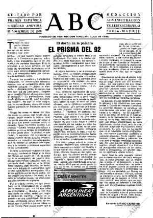 ABC MADRID 30-11-1988 página 3