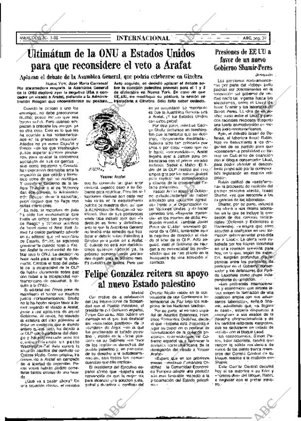 ABC MADRID 30-11-1988 página 39