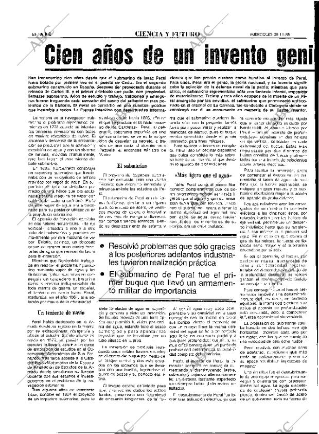 ABC MADRID 30-11-1988 página 68