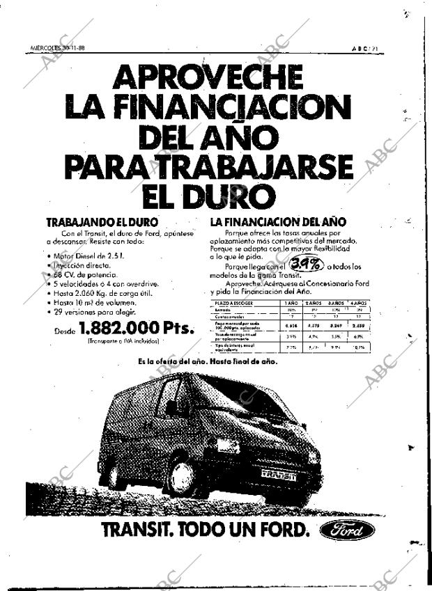 ABC MADRID 30-11-1988 página 71