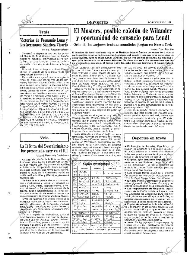 ABC MADRID 30-11-1988 página 94