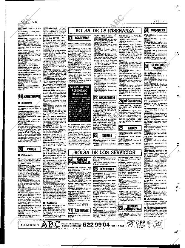 ABC MADRID 01-12-1988 página 143