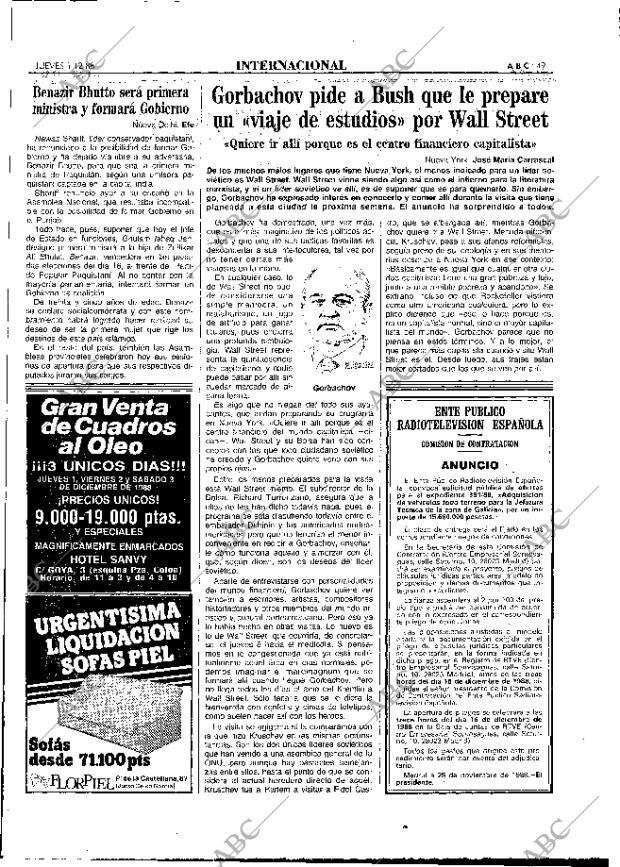 ABC MADRID 01-12-1988 página 49