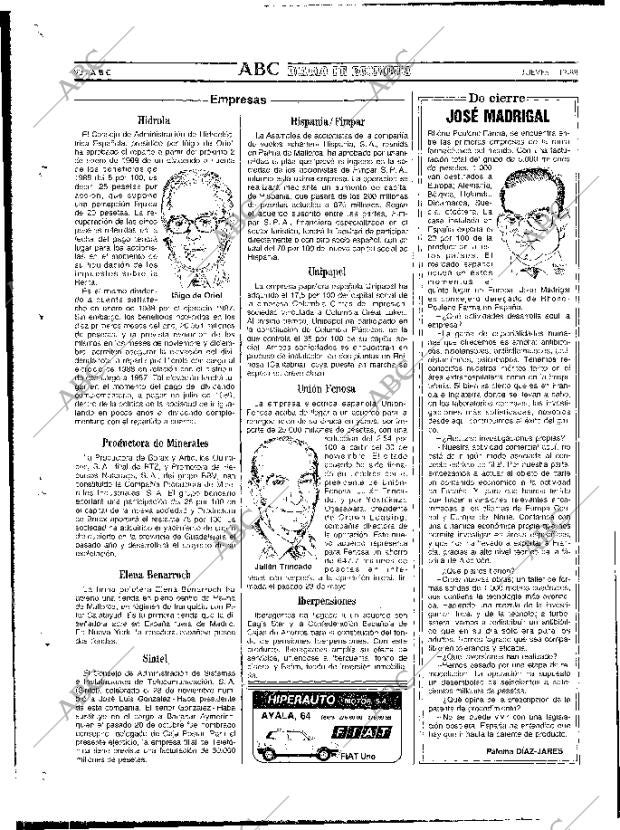 ABC MADRID 01-12-1988 página 92