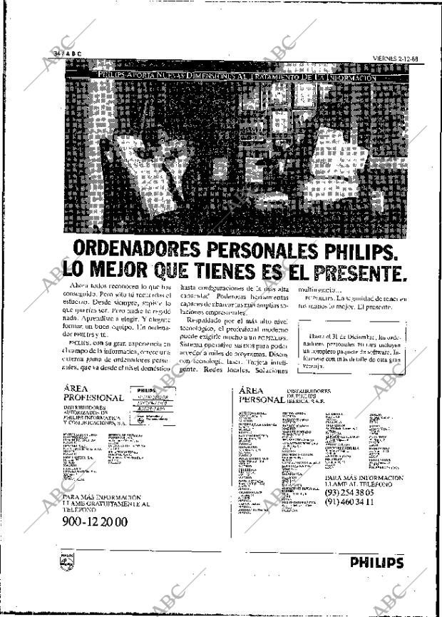 ABC MADRID 02-12-1988 página 34