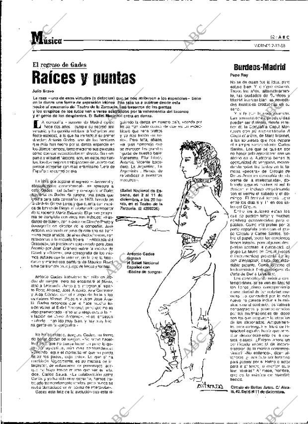 ABC MADRID 02-12-1988 página 62