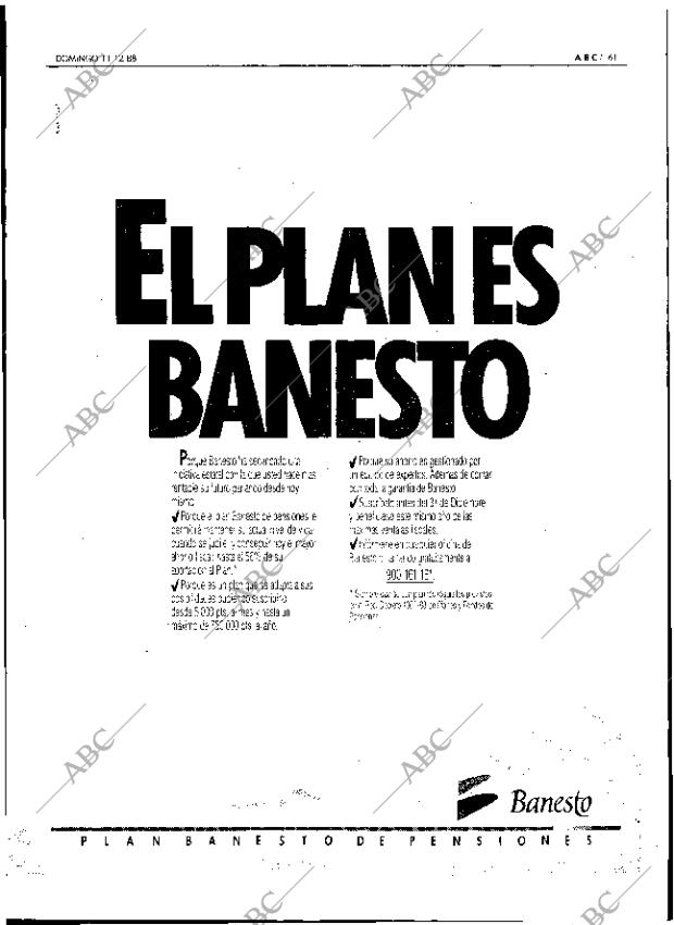 ABC SEVILLA 11-12-1988 página 61