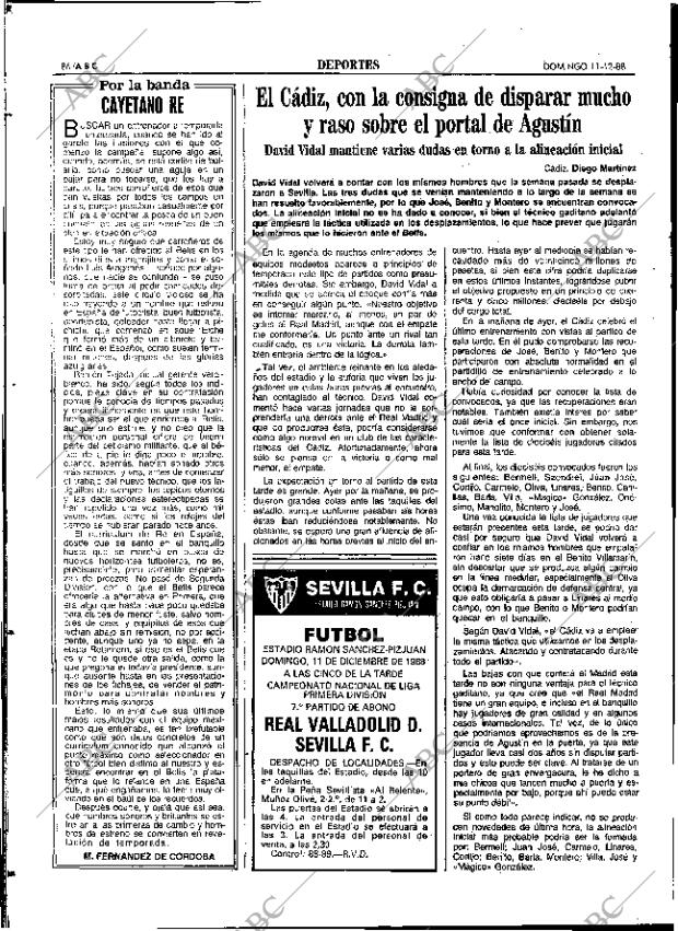 ABC SEVILLA 11-12-1988 página 86