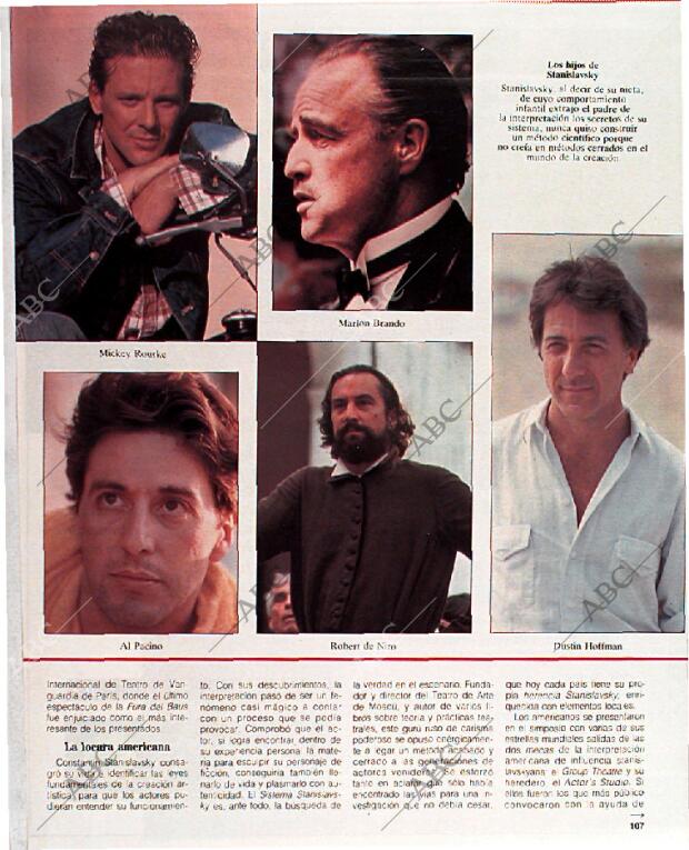BLANCO Y NEGRO MADRID 11-12-1988 página 107