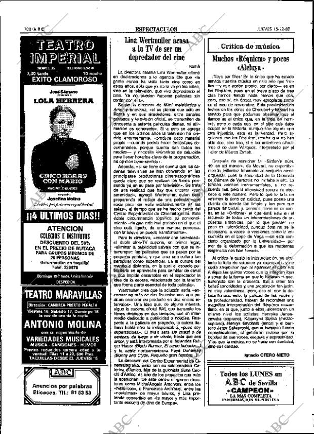 ABC SEVILLA 15-12-1988 página 100