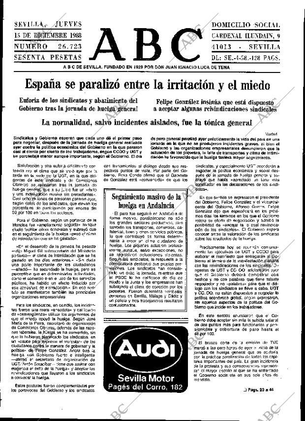 ABC SEVILLA 15-12-1988 página 17