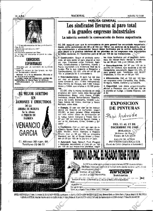 ABC SEVILLA 15-12-1988 página 38