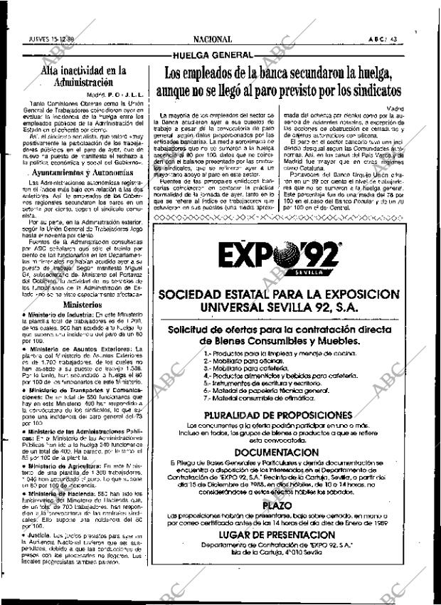 ABC SEVILLA 15-12-1988 página 43