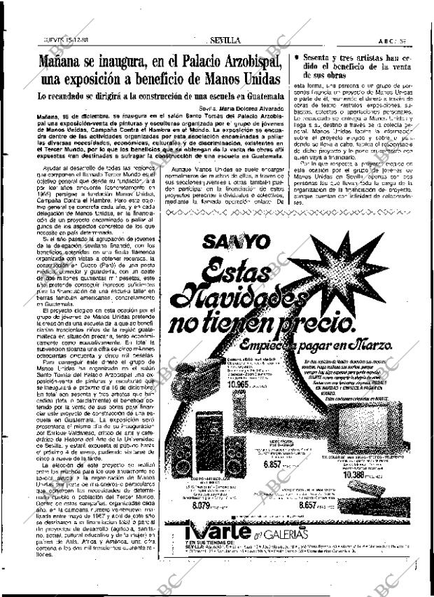 ABC SEVILLA 15-12-1988 página 59