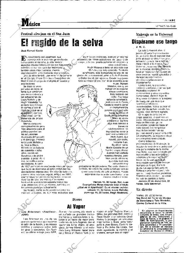 ABC MADRID 16-12-1988 página 74