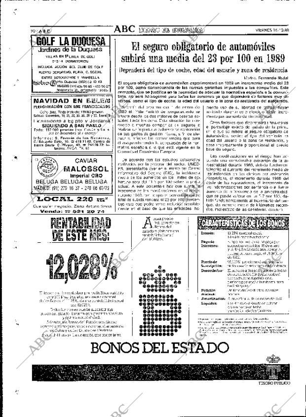 ABC MADRID 16-12-1988 página 90