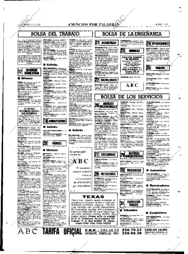 ABC MADRID 17-12-1988 página 115