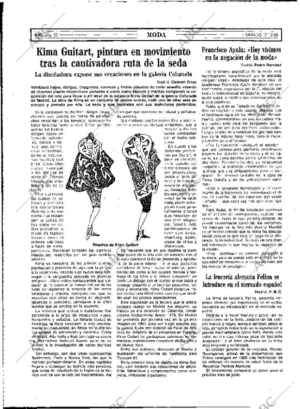 ABC MADRID 17-12-1988 página 52