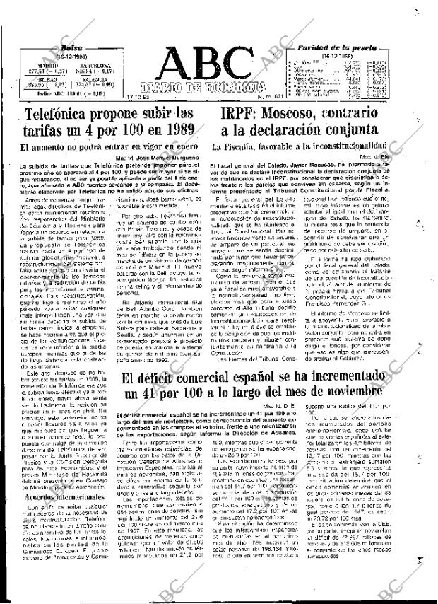 ABC MADRID 17-12-1988 página 73