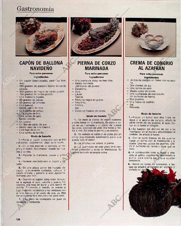BLANCO Y NEGRO MADRID 18-12-1988 página 126