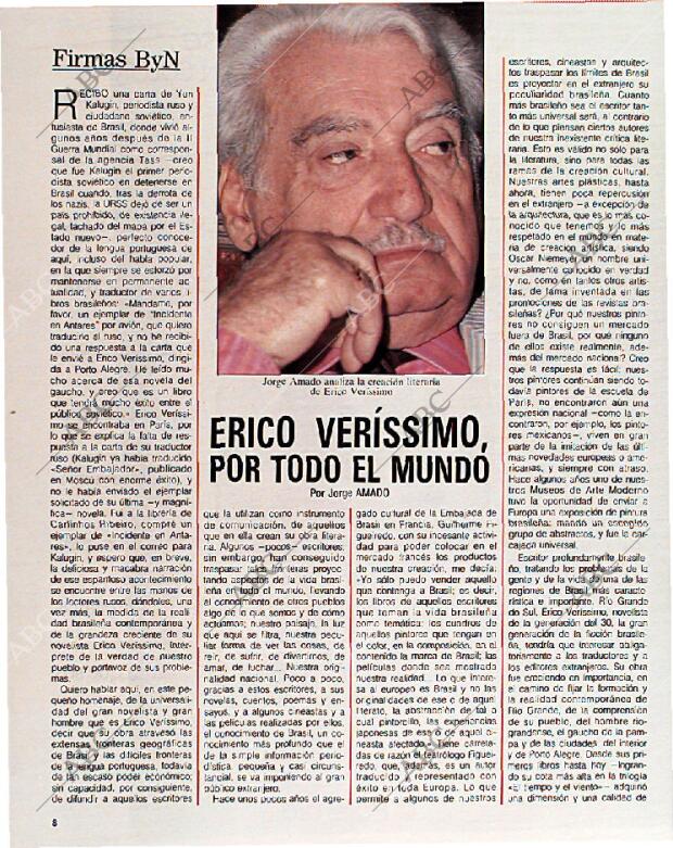 BLANCO Y NEGRO MADRID 18-12-1988 página 8