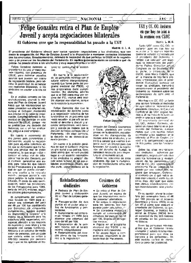 ABC SEVILLA 22-12-1988 página 19
