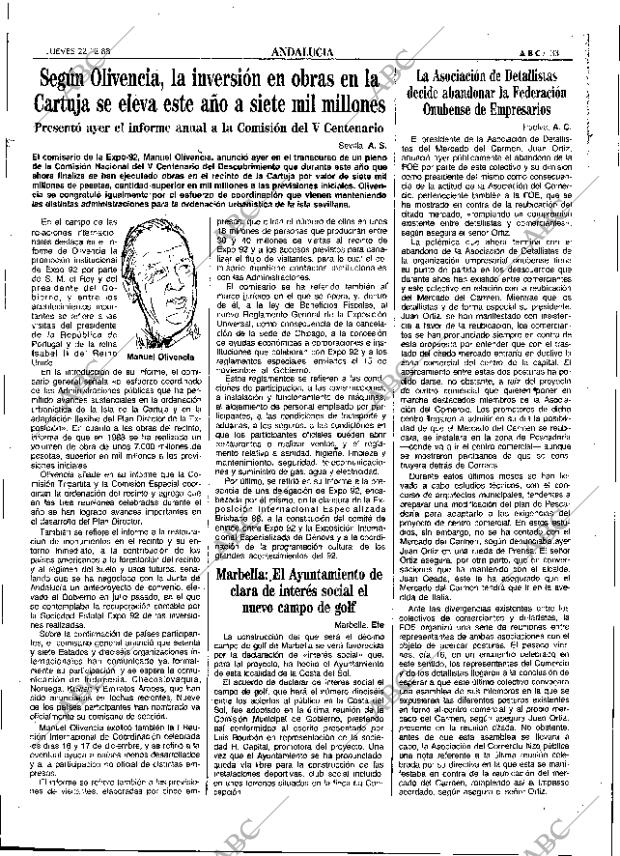 ABC SEVILLA 22-12-1988 página 33