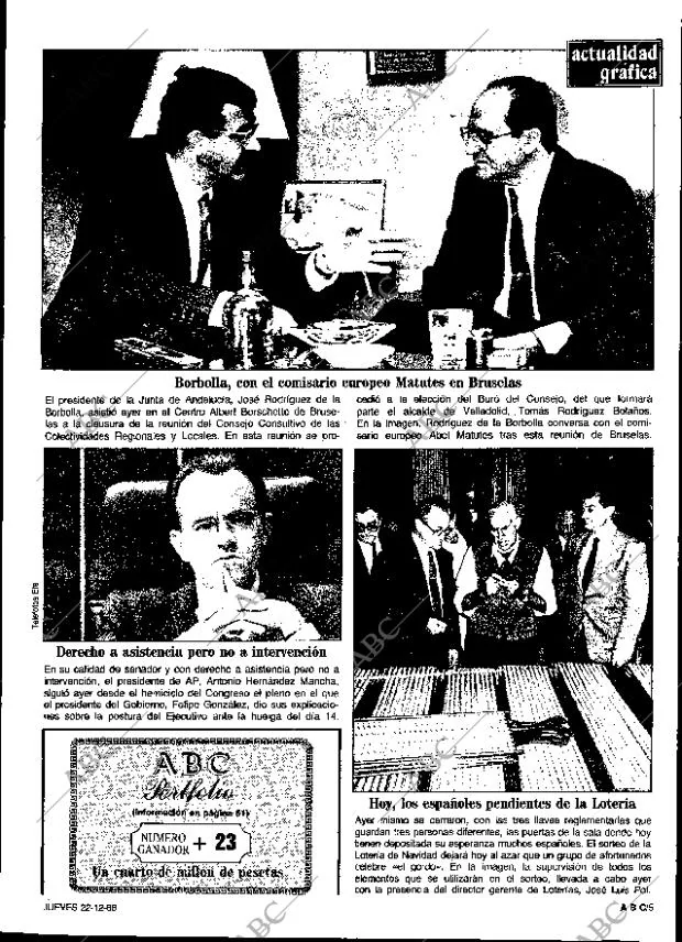ABC SEVILLA 22-12-1988 página 5