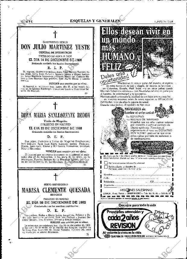 ABC MADRID 26-12-1988 página 106