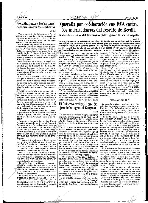 ABC MADRID 26-12-1988 página 24