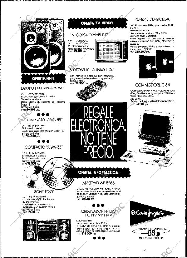 ABC MADRID 26-12-1988 página 4