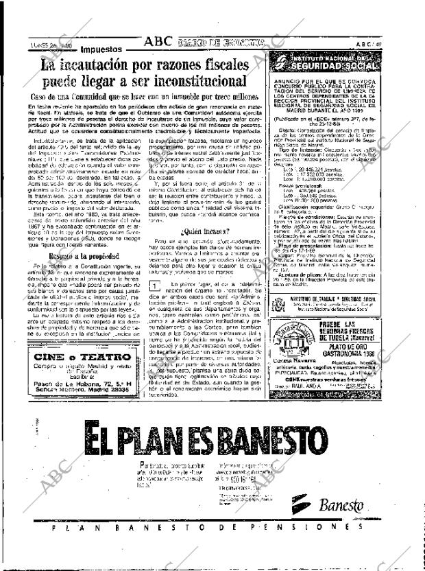 ABC MADRID 26-12-1988 página 49