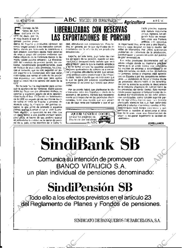 ABC MADRID 26-12-1988 página 61