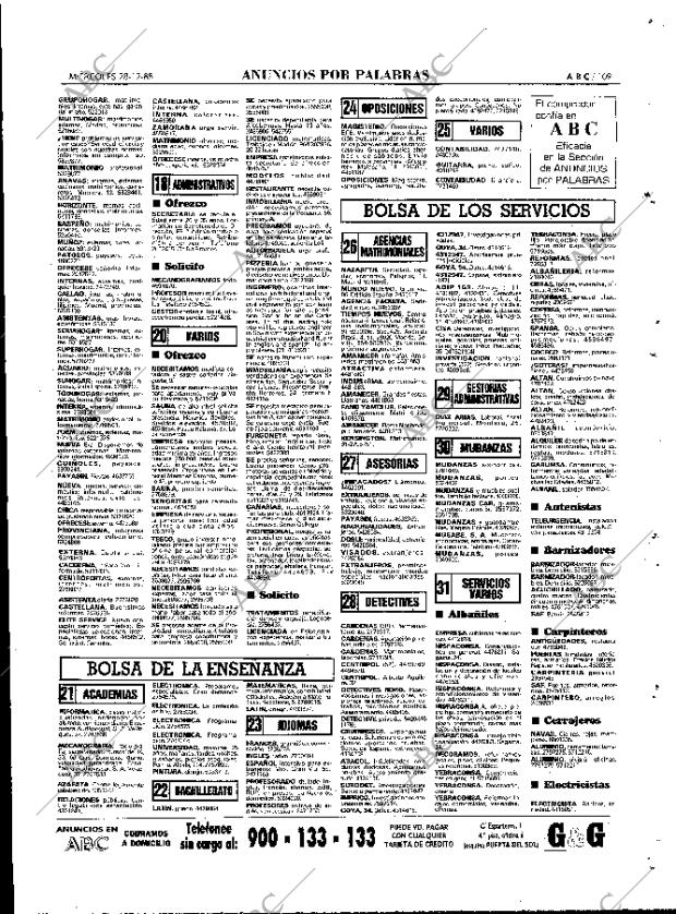 ABC MADRID 28-12-1988 página 109