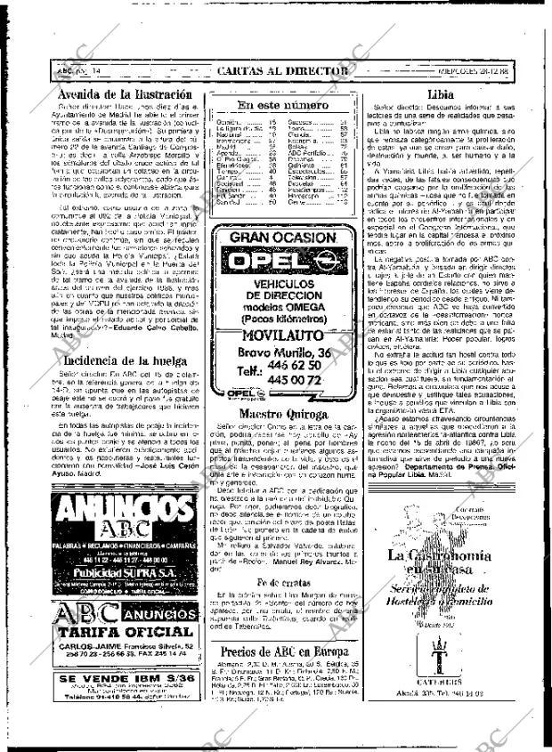 ABC MADRID 28-12-1988 página 14